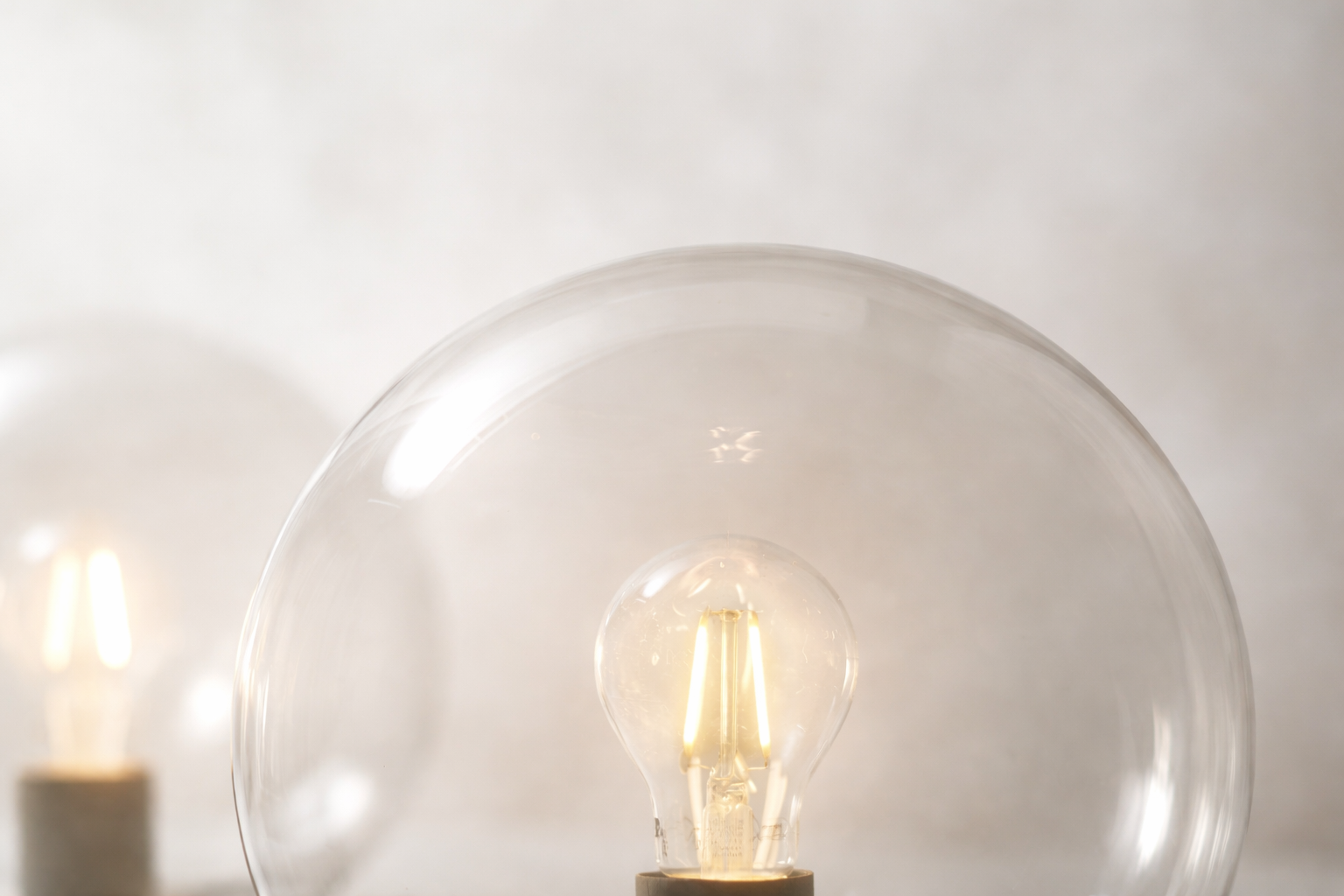 Bombillas con imagen limpia y corporativa